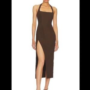 L'ACADEMIE Jade Midi Dress